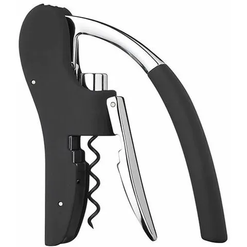 BarCraft Lever-Arm Arc Corkscrew With Integral Foil Cutter – image 1