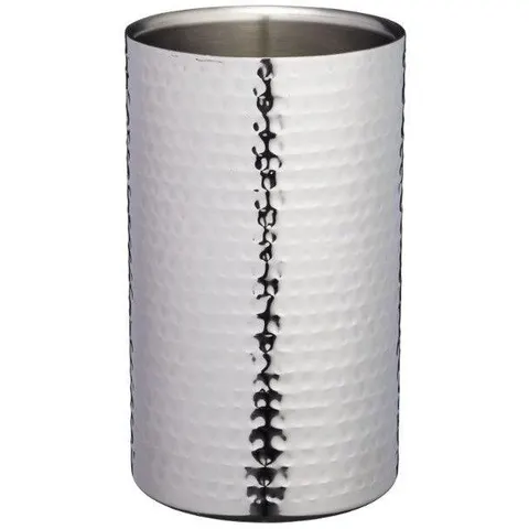 Barcraft Wine Cooler - Hammered Steel – image 1