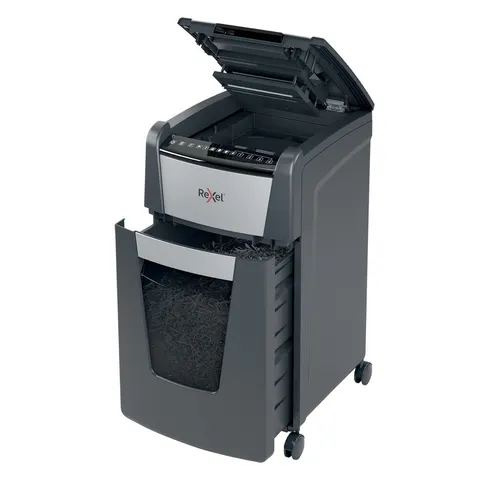Rexel Optimum AutoFeed+ 300M 60L P5 Micro Cut Shredder – image 1
