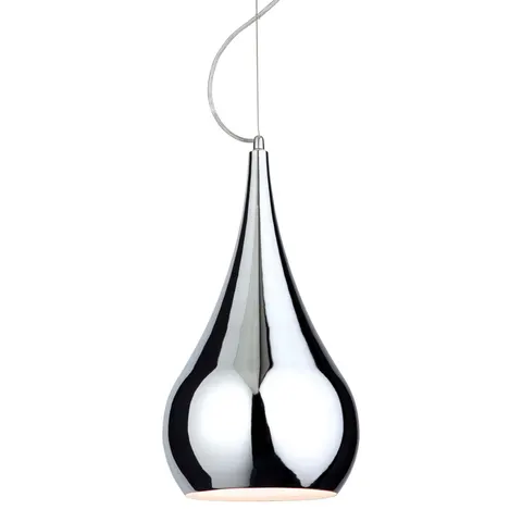 Firstlight Jasmin 23cm Pendant Light Modern Style in Chrome – image 1