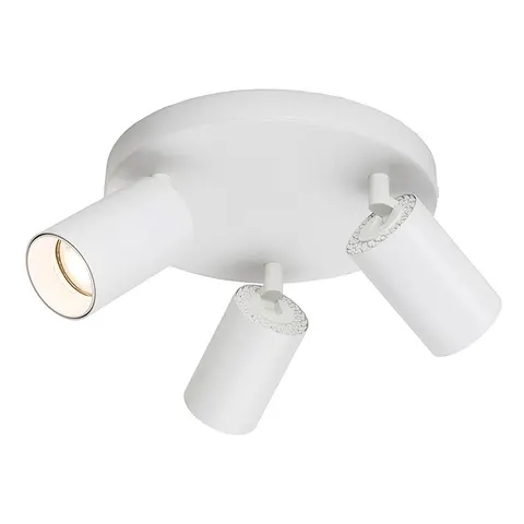 Firstlight Max 3-Light Ceiling Spotlight Modern Style in White – image 1