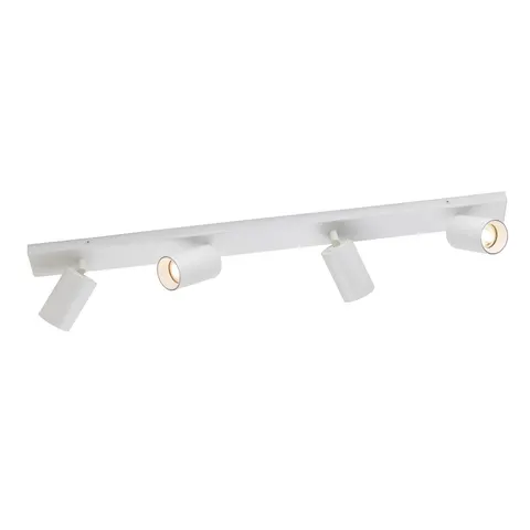 Max 4 Light Spotlight Flush Bar White – image 1