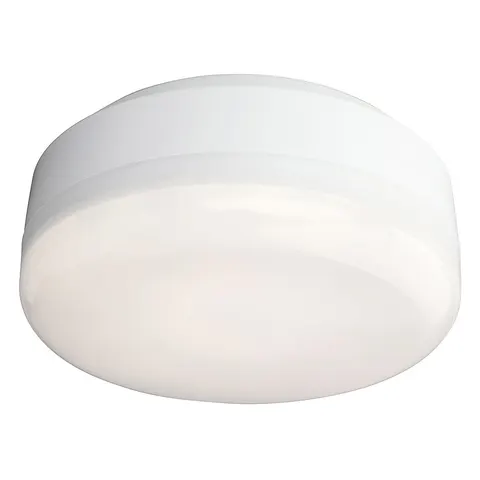 Firstlight LED Mini Hydro Compact Flush Ceiling Light Cool White 4000K Opal in White – image 1
