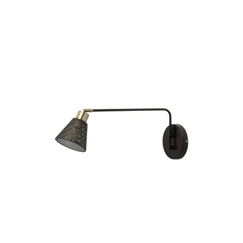 Black AND Brass Wall Lamp – image 1