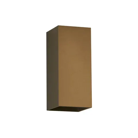 London Square Up and Down Wall Light Brown – image 1