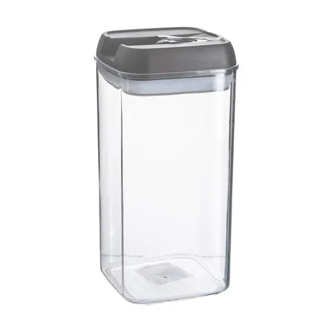 Argon tableware flip lock plastic food storage container - 1.2 litre - grey – image 1