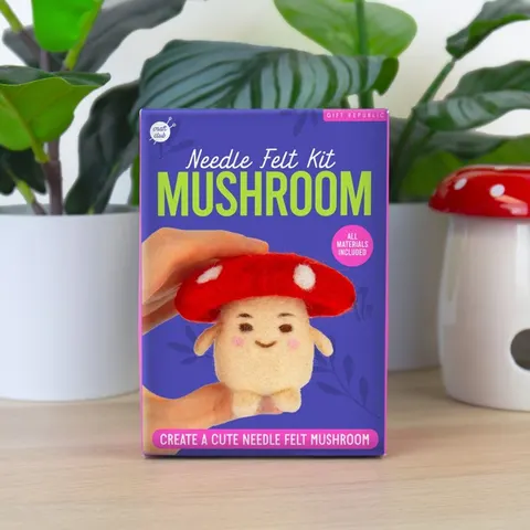 Mushroom Needle Felting Kit – image 1