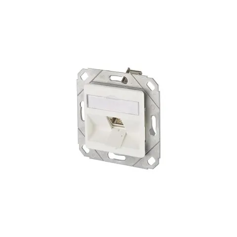 METZ CONNECT BTR 1309111102-E - módulo E-DAT 1 Port Umk CAT.6a blanco puro – imagen 1