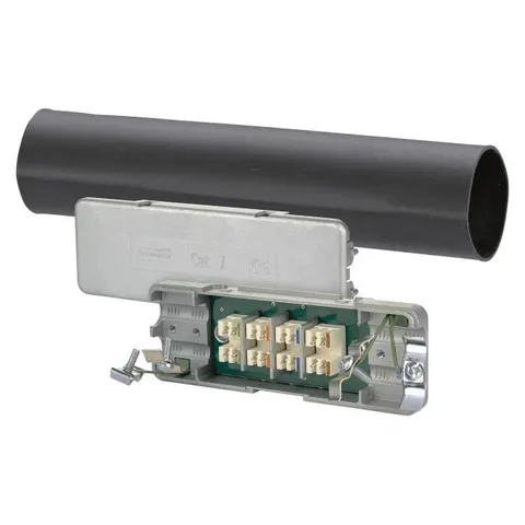 BTR NETCOM Connecteur de câble Cat7, IP67 130863-01-E ; Metz Connect (130863-01-E) – image 1