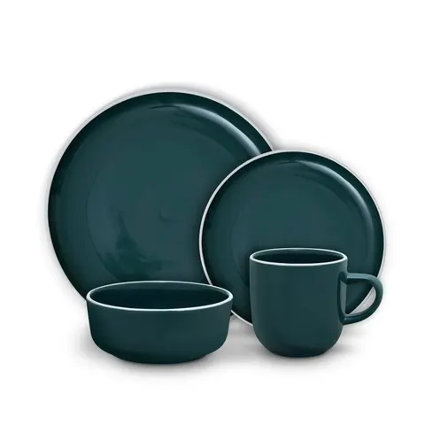 Nattura 16 Piece Dinner Set Agave – Blue – image 1