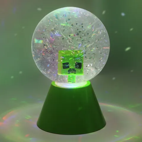 Paladone LED Dekolicht Minecraft Leuchte LED Glitter Ball – Bild 1