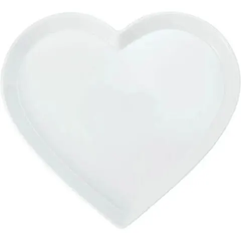 Mikasa Chalk 30cm Heart Serving Platter – image 1