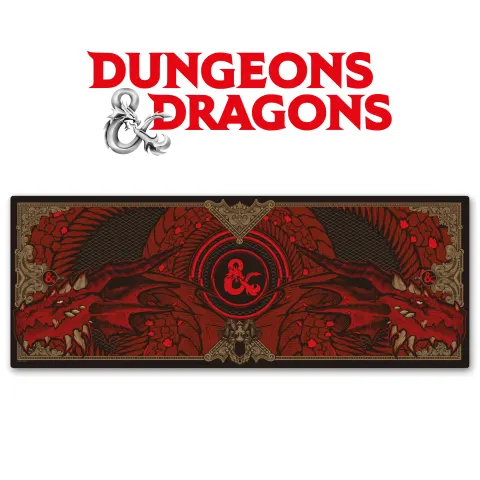 Dungeons & Dragons XL Mauspad und Untersetzer Set – Bild 1