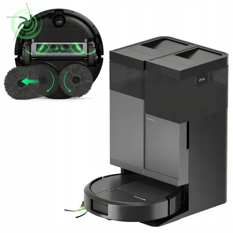 iRobot Roomba Combo Plus 415 Robotic Vacuum Cleaner Black – afbeelding 1