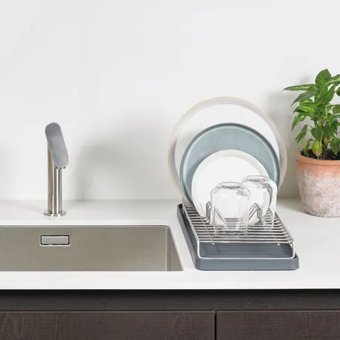 ReBorn Compact Draining Rack - Grey – image 1
