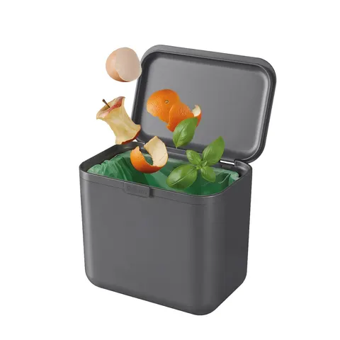 ReBorn Recycled Food Waste Bin – Grey – image 1