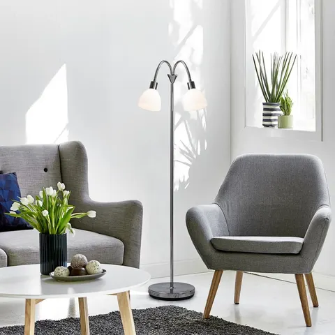 Nordlux Ray Double Floor Lamp - Black – image 1