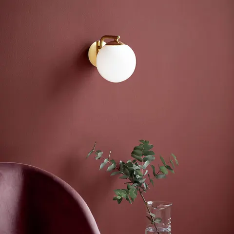 Nordlux Grant - Wandlamp - E14 - Messing – afbeelding 1
