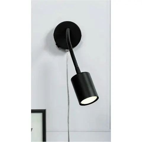 Nordlux Explore Flex LED Wall Light - Black – image 1