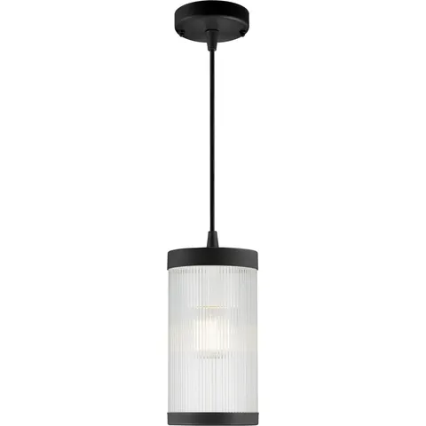 Nordlux Coupar-hanglamp-E27-zwart – afbeelding 1