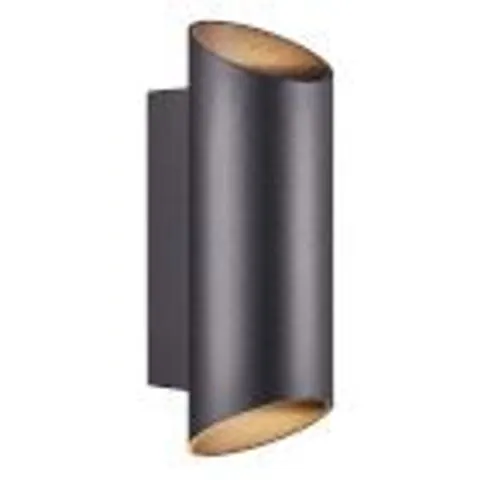 Nordlux Nico Round 22 Wall light Black – image 1