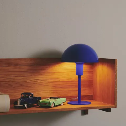 Nordlux Ellen Mini-tafellamp-E14-blauw – afbeelding 1