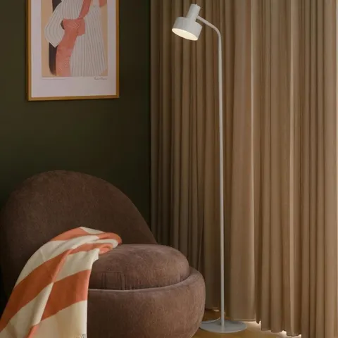Nordlux-Matis-Vloerlamp-E27-Wit – afbeelding 1
