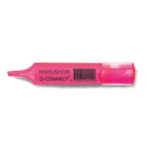 Q-connect Markeerstift Roze – afbeelding 1
