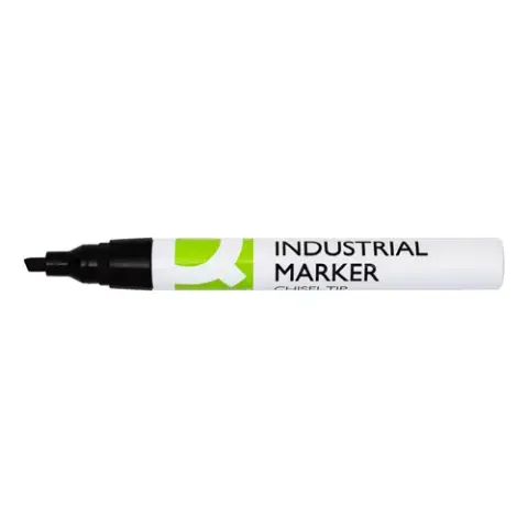Q-CONNECT Chisel tip Industrial marker Black – image 1