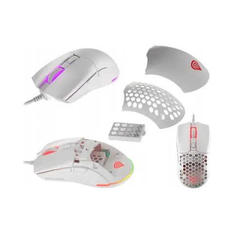Genesis - NMG-1842 Krypton 750 - Gaming Mouse - White – afbeelding 1