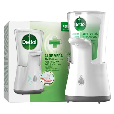 DETTOL No Touch soap dispenser + 250ml Refill – image 1