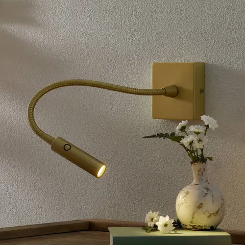Tip LED Wall Reading Light Matte Gold Touch dimming 174lm 3000K – image 1