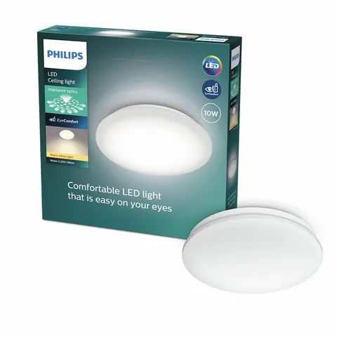 Philips Moire plafonnière - warmwit licht - medium – afbeelding 1
