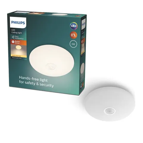Philips LED Mauve 6W Ceiling Light – White – image 1