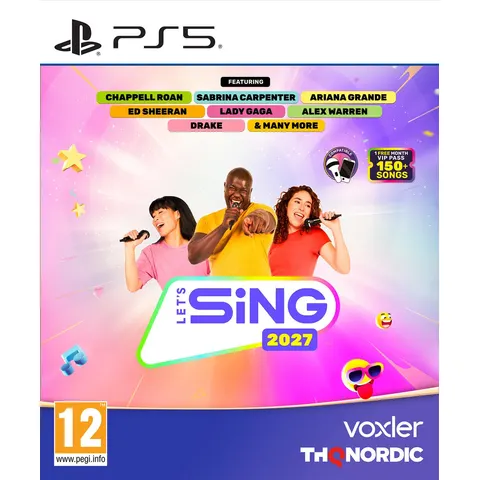 Let's Sing 2027 - Solus - PS5 – afbeelding 1