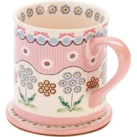 Cath Kidston Spitalfields Silk Mug & Coaster Set – image 1