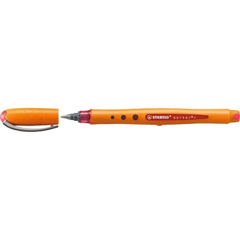 STABILO Tintenroller worker medium, rot – Bild 1