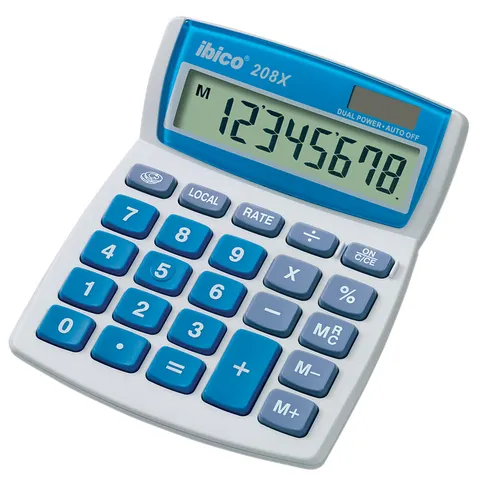 Rekenmachine Ibico 208X – afbeelding 1