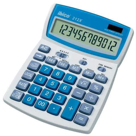 Rekenmachine Ibico 212X – afbeelding 1