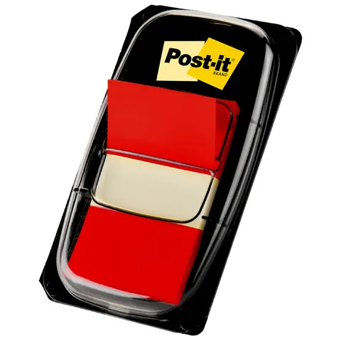 Post-it Haftmarker Index, 25,4 x 43,2 mm, rot – Bild 1