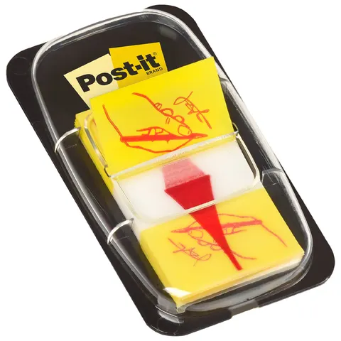 Post-it® Index Haftmarker 2,5 x 4,3 cm – Bild 1
