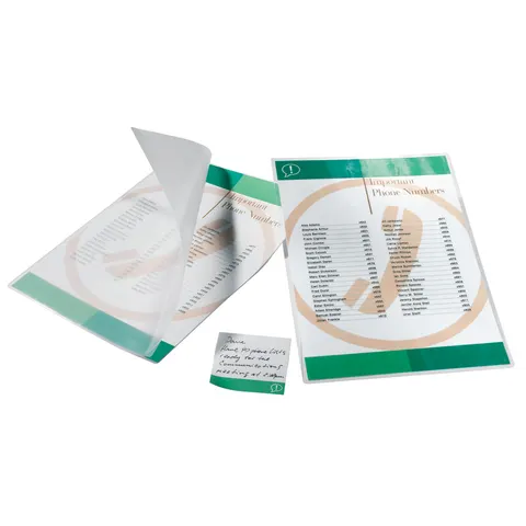 GBC Lamination Pouch A4 High Speed 100 Micron – image 1