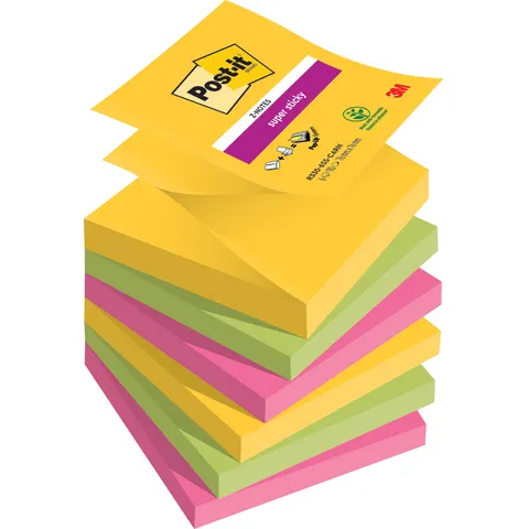Post-it® Super Sticky Notes – R3306SSCARN – afbeelding 1