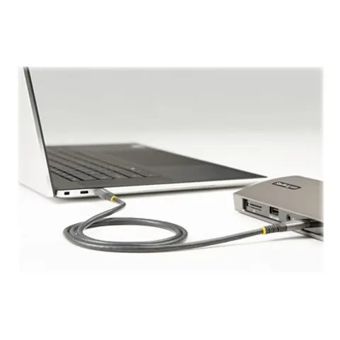 STARTECH 0.5m USB-C cable 10Gbit/s Gen2 – Grau, Schwarz – Bild 1