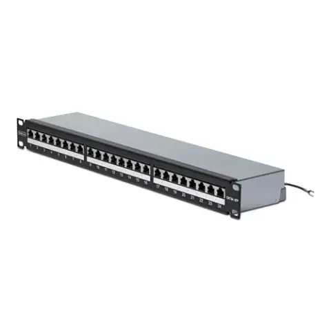STARTECH 24 Port 1U Shielded Cat6A Patch – Bild 1