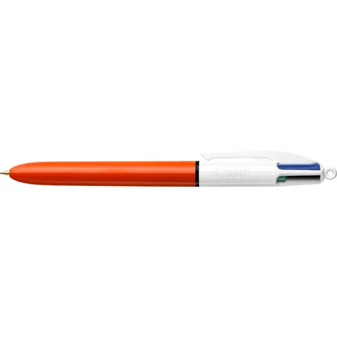 BIC® 4-Farben-Kugelschreiber Original orange/weiß – Bild 1