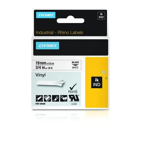 DYMO IND Vinyl Labels – 18445 – image 1