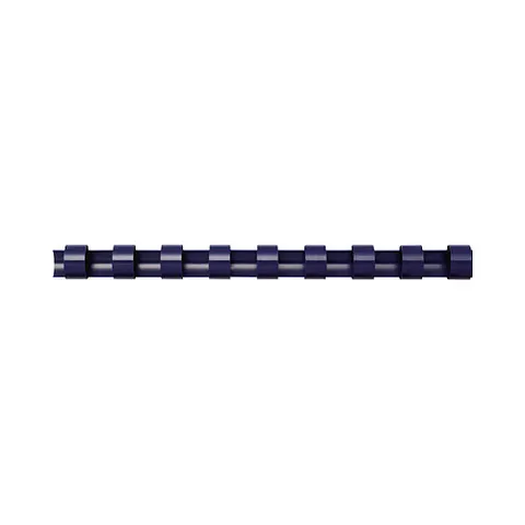 Fellowes Plastikbinderücken 8mm blau 100PK – Bild 1