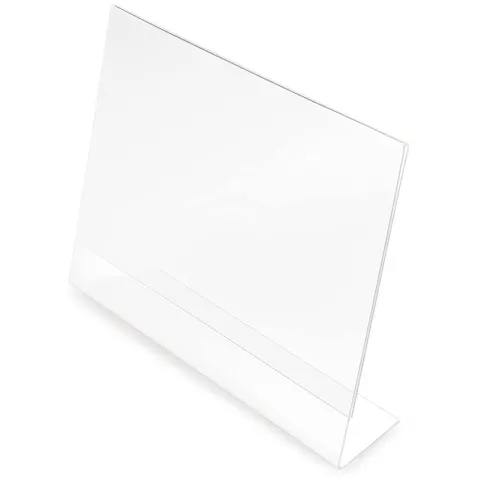 deflecto Tischaufsteller DIN A4 quer – Bild 1