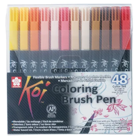 SAKURA Pinselstift Koi Coloring Brush, 48er Etui – Bild 1